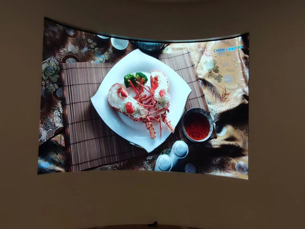 永川室内P2.5弧形LED屏